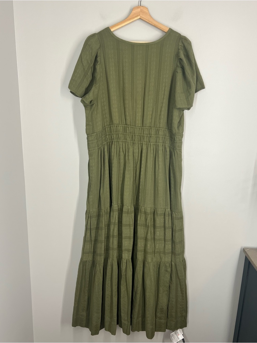 Anthropologie Somerset Maxi Dress Green size 1X Women’s - Picture 7 of 7